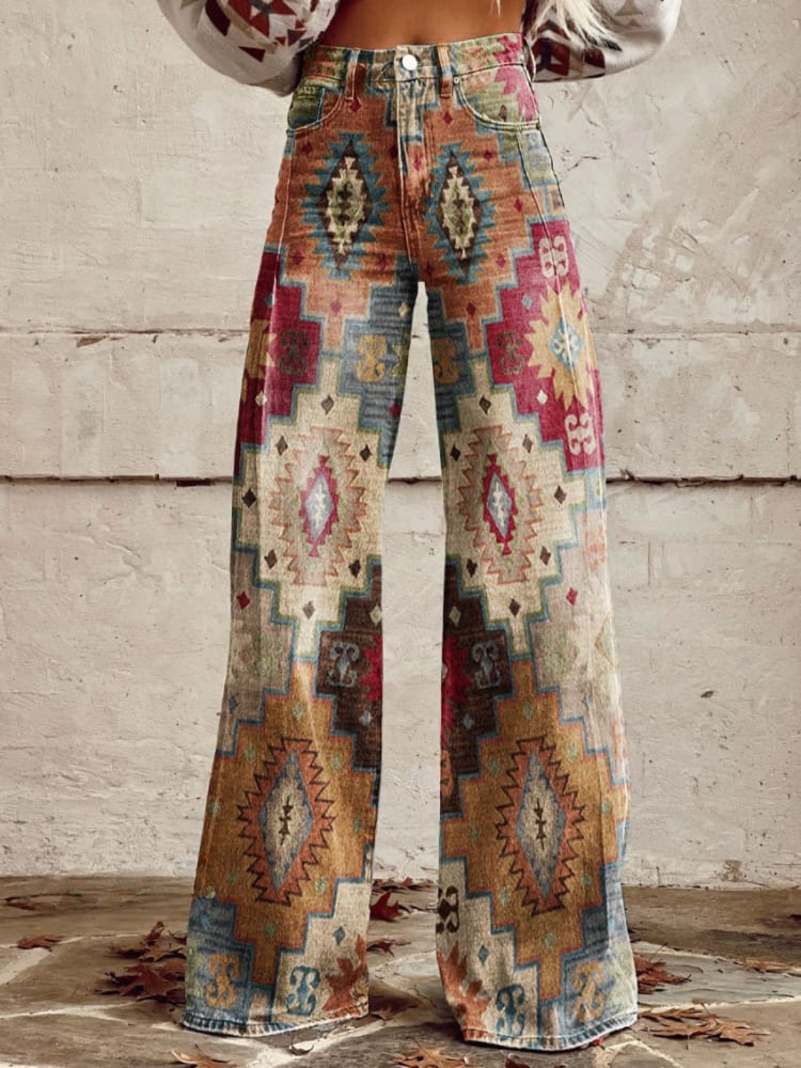 ALDINA – BAGGY BOHO VINTAGE HOSE