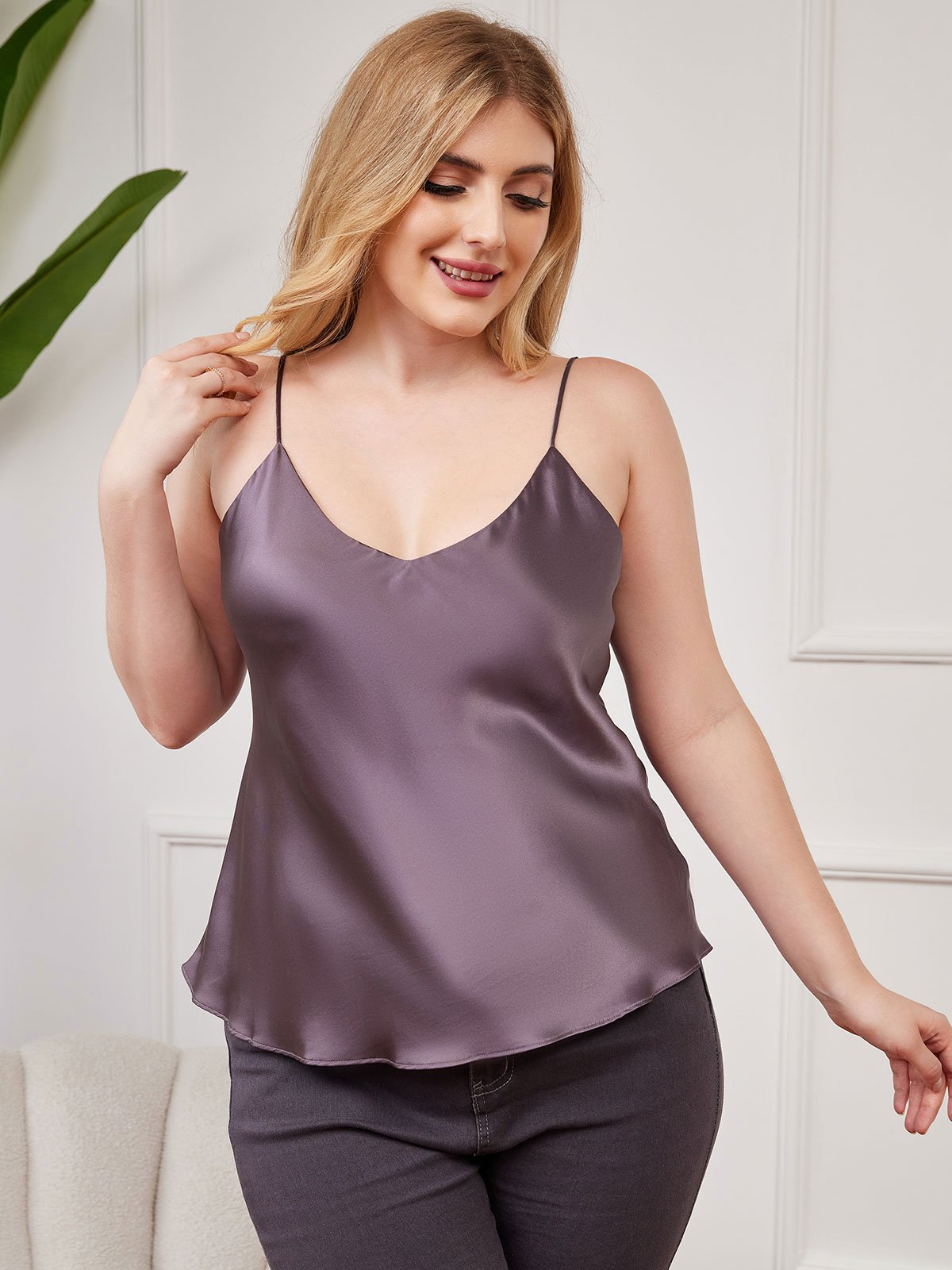 Elise ™ | Spaghetti-Träger Plus-Size Camisole