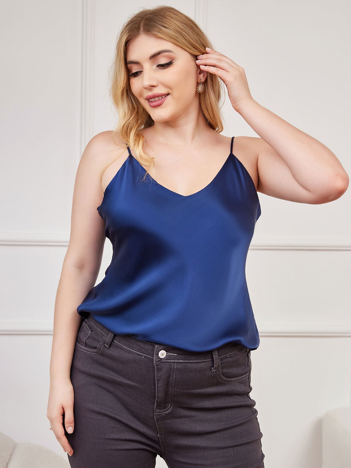 Elise ™ | Spaghetti-Träger Plus-Size Camisole