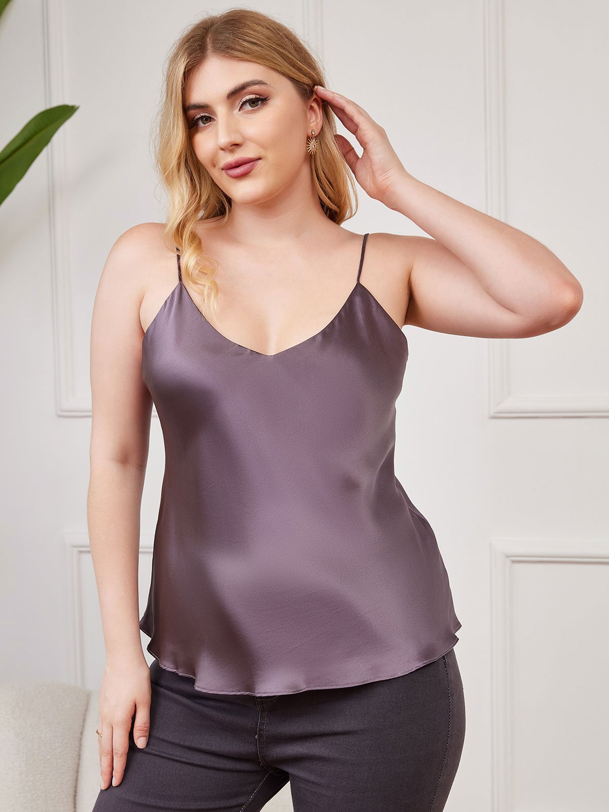 Elise ™ | Spaghetti-Träger Plus-Size Camisole