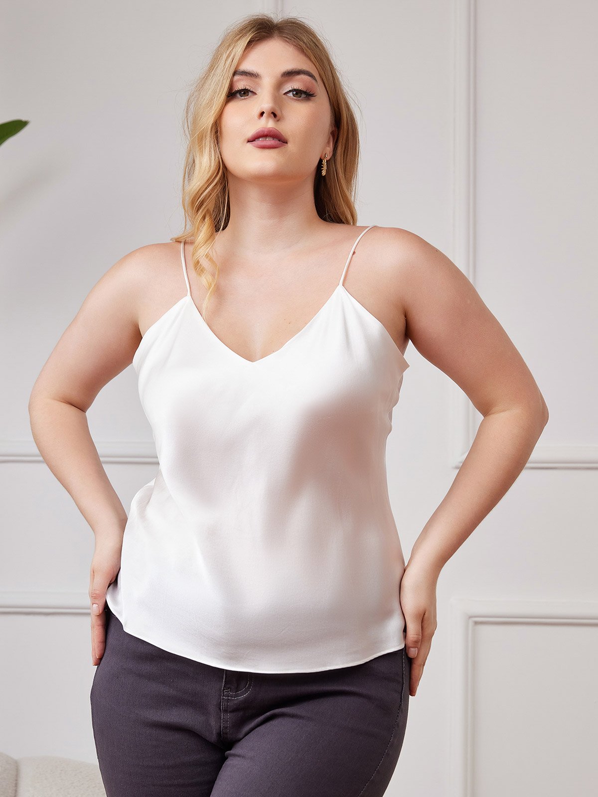 Elise ™ | Spaghetti-Träger Plus-Size Camisole