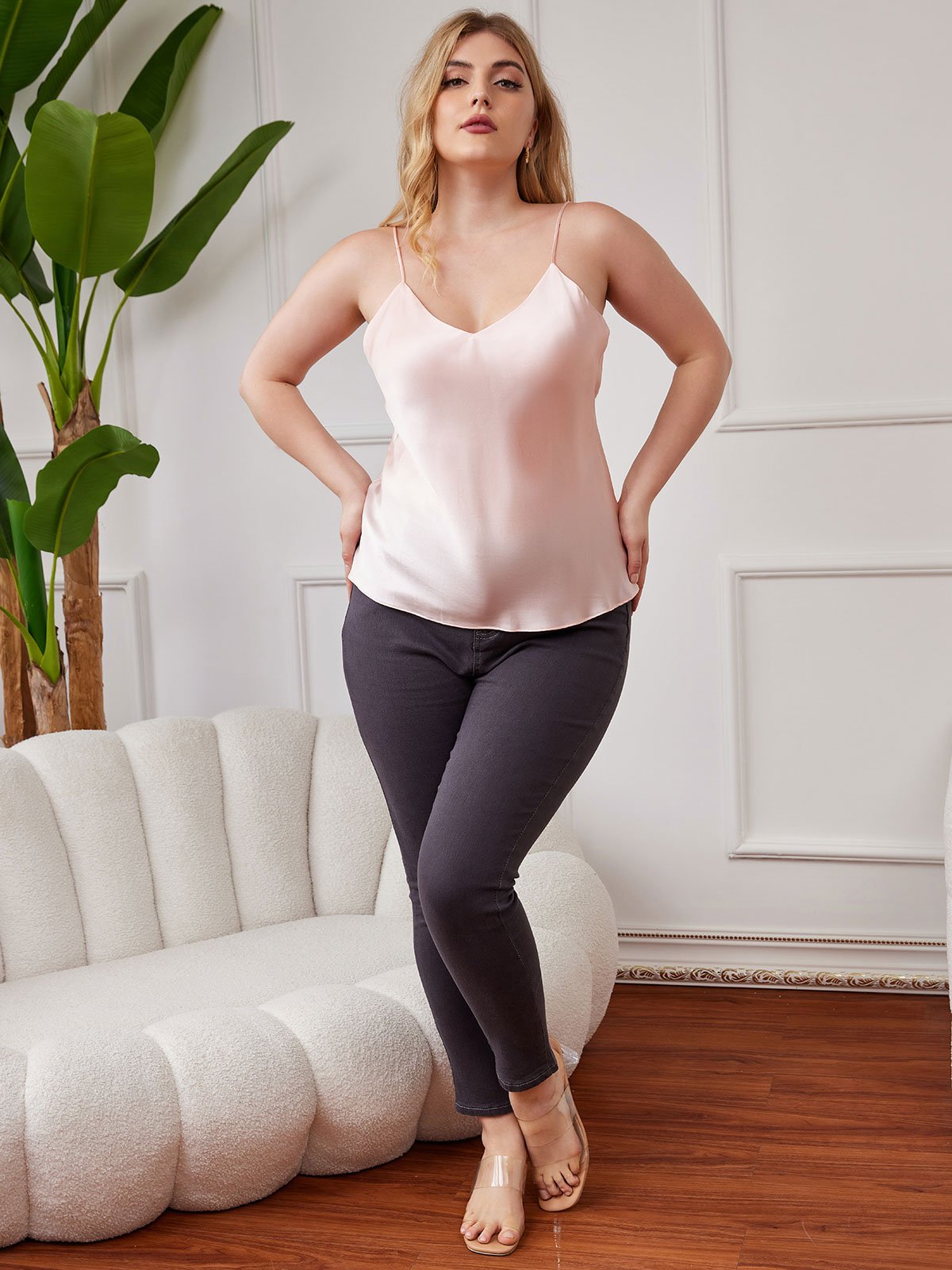 Elise ™ | Spaghetti-Träger Plus-Size Camisole