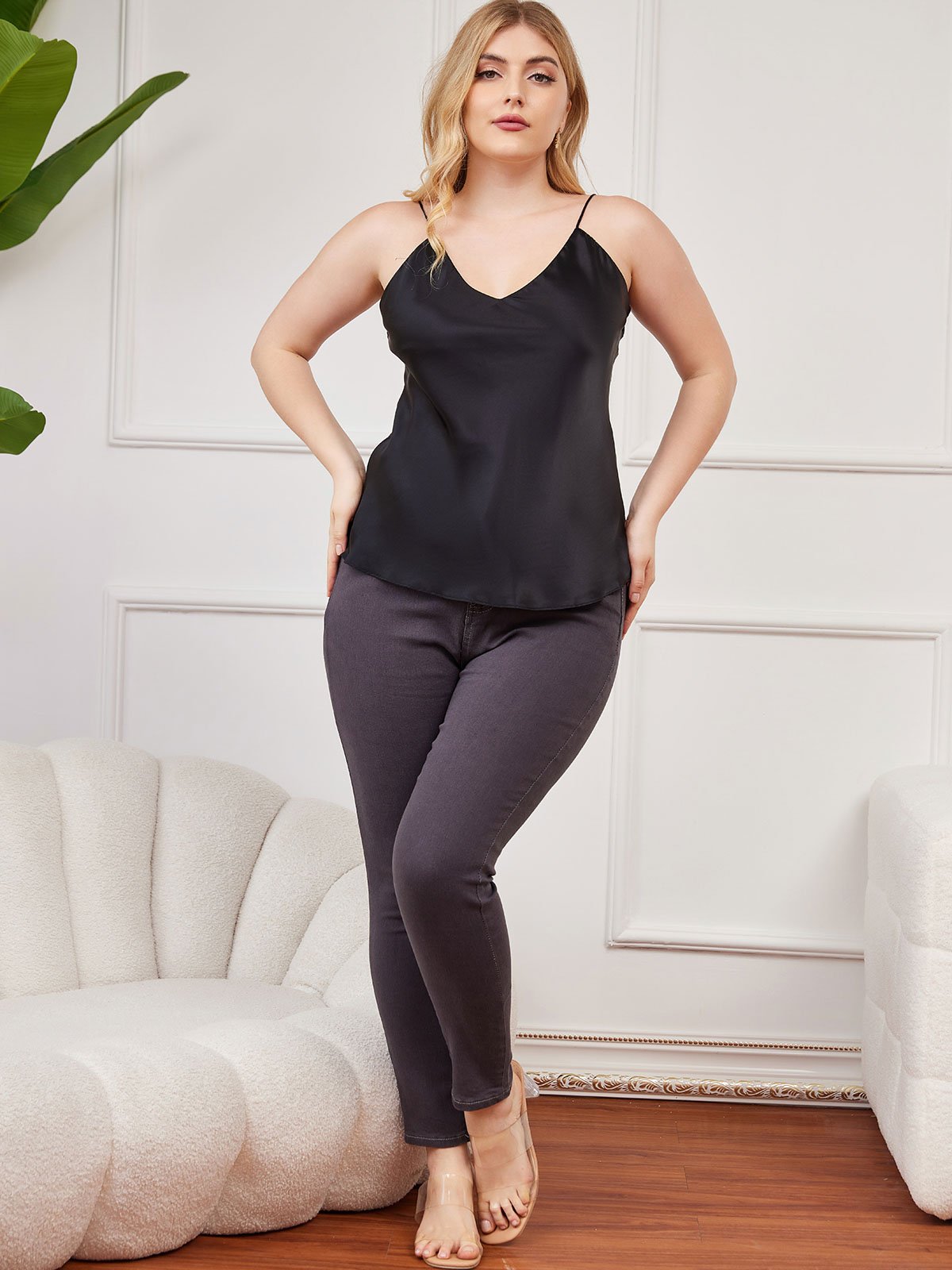 Elise ™ | Spaghetti-Träger Plus-Size Camisole