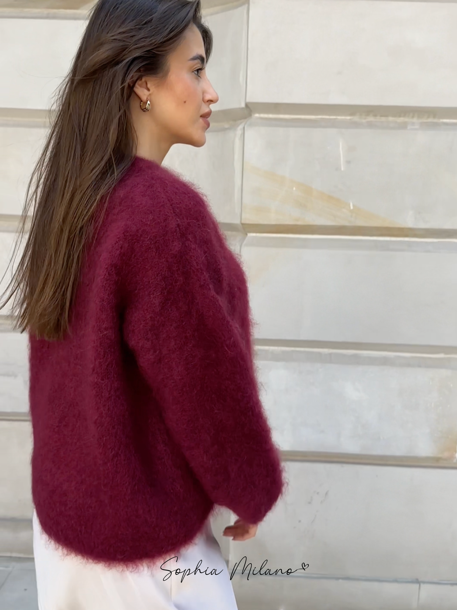 Elise ™ | Mohair Rundhals