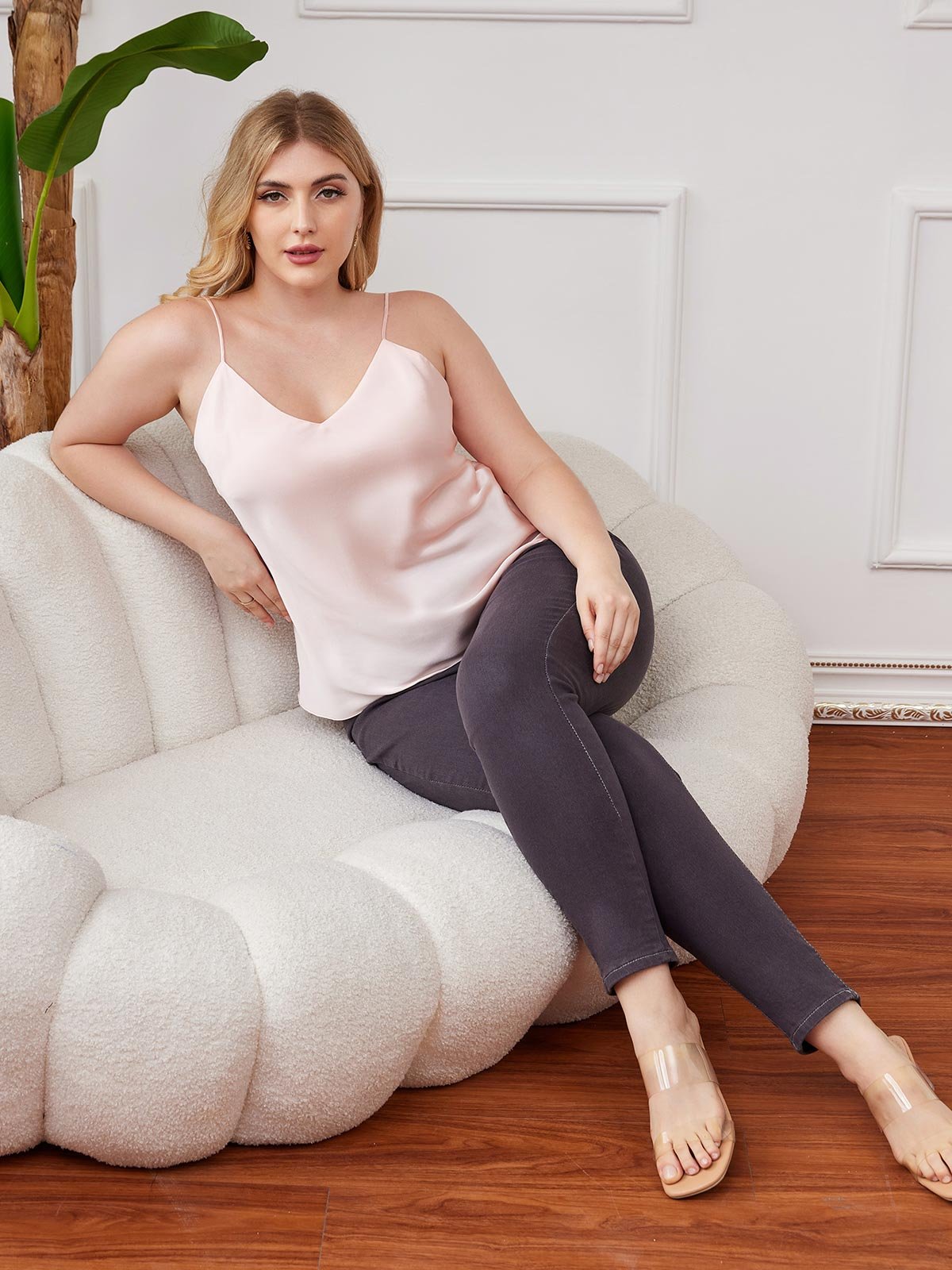 Elise ™ | Spaghetti-Träger Plus-Size Camisole