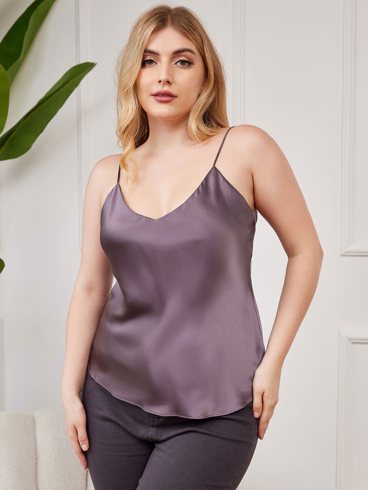 Elise ™ | Spaghetti-Träger Plus-Size Camisole