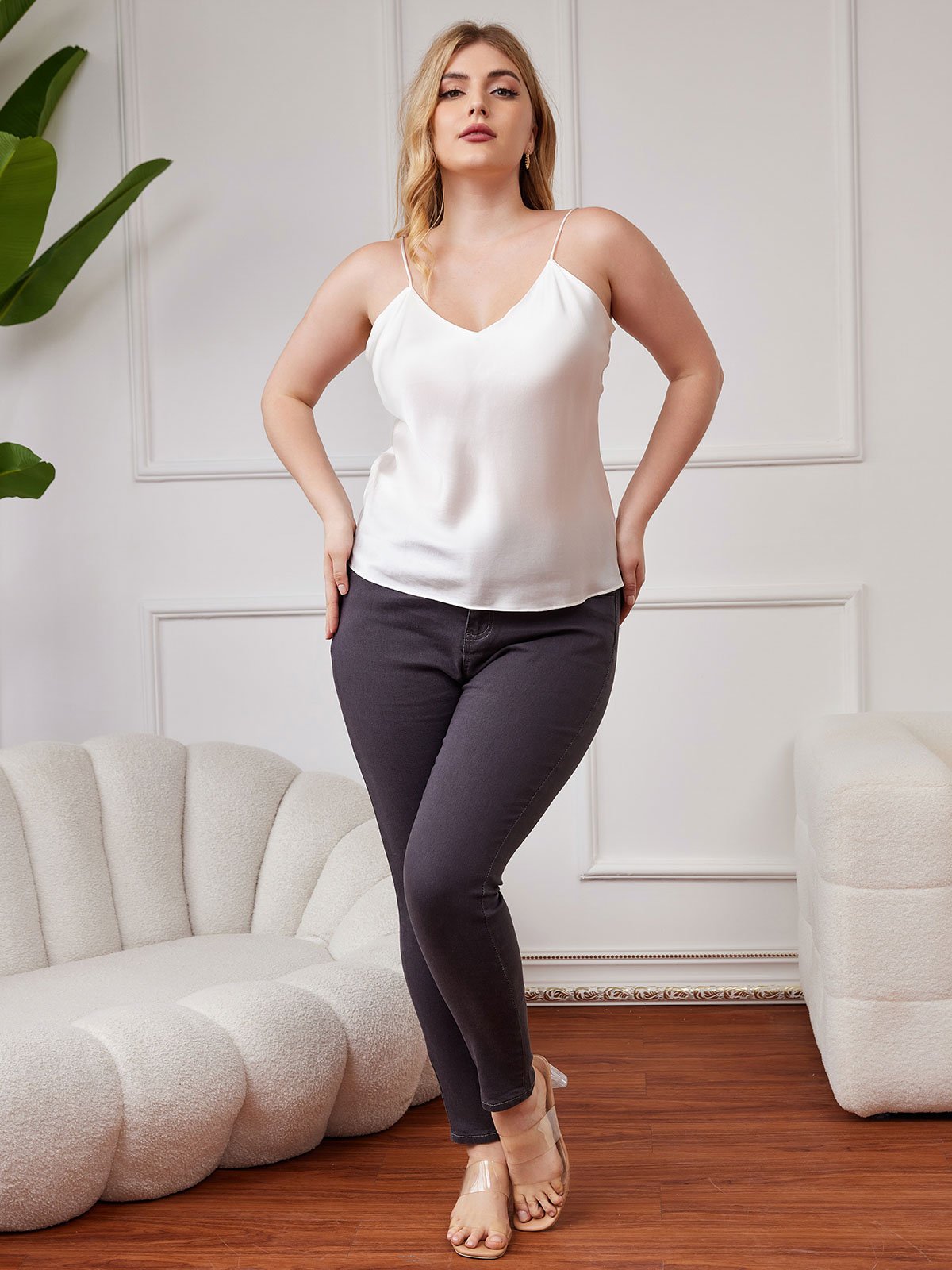 Elise ™ | Spaghetti-Träger Plus-Size Camisole